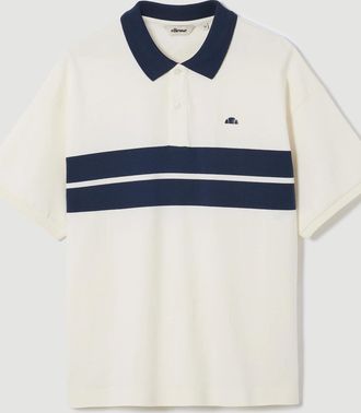 Ellesse Mens Sbarri Polo - Off White - Cream - Size: 42