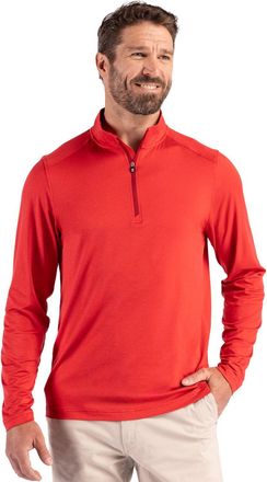 Cutter & Buck Coastline Epic Comfort Recycled Mens Quarter Zip