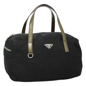 Prada Pre-owned Nylon handbags - Dames - Vintage Handtas - Zwart - ONE Size - Nylon - Vintage
