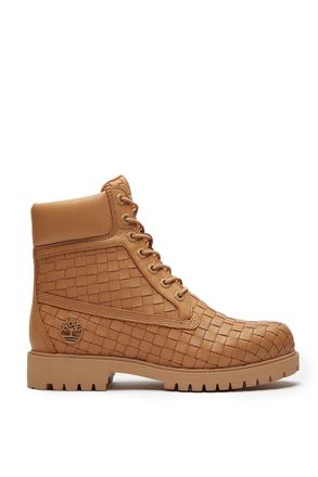 Timberland Woven Textured Premium 6-Inch Boot Size: 11, colour: TAN