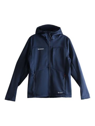 Mammut Giacca con cappuccio e zip - Blu