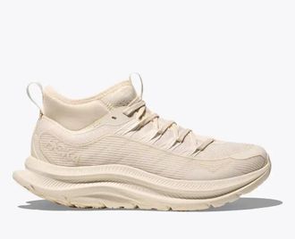 Hoka One One Womens Hoka One One Kawana Mid Alabaster GYM Training Lifestyle Shoes SHOP45
