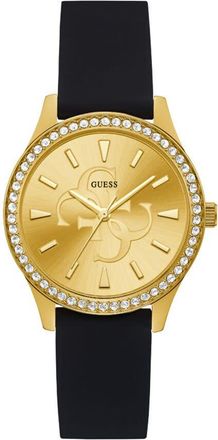 Guess Anna Quartz Crystal Champagne Dial Watch GW0359L1