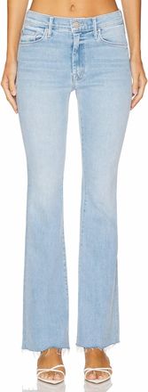 Mother Weekender Fray Jeans In Mood Ring