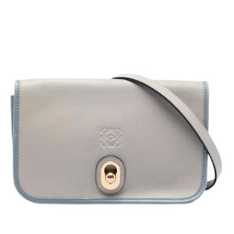 Loewe Pre-owned Cross Body Bags, female, Gray, Size: ONE SIZE Pre-owned Crossbody Bag