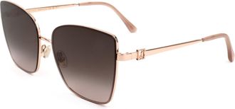 Jimmy Choo London VELLA/S PY3 COPPER GOLD NUDE 59/16/145 WOMAN Sunglasses