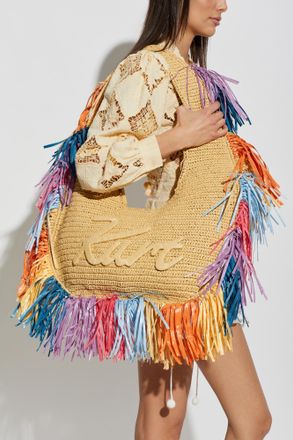 Kurt Geiger Shoulder Bag Kurt Large Hobo Type, Womens, Beige