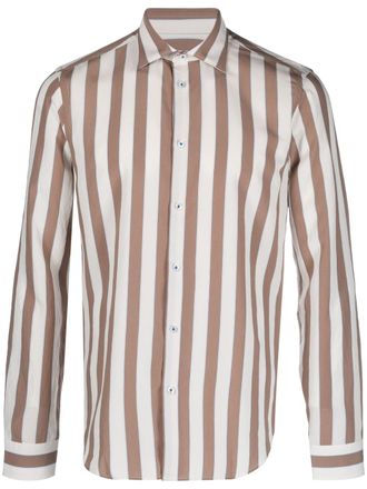 Manuel Ritz Camicia a righe - Toni neutri
