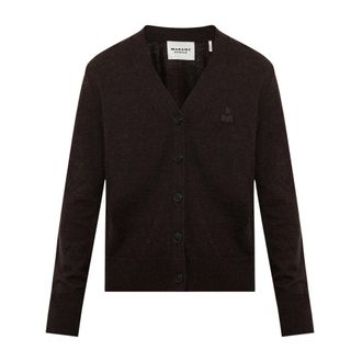 Isabel Marant Truien & Vesten, Dames, Bruin, XS, Katoen, Karina Cardigan