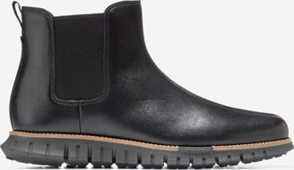 Cole Haan Mens Zer&oslash;grand Remastered Waterproof Chelsea Boots - Black Size 11.5