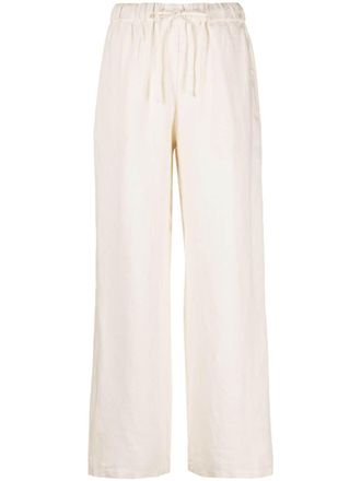 Fortela Broek met wijde pijpen - Beige
