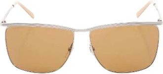 Gucci Pre-owned Metal Zonnebrillen - Heren - Vintage Accessoires - Beige - ONE Size - Vintage