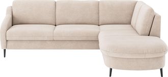 Sit&more Ecksofa »Soul L-Form« wahlweise mit Bettfunktion und Bettkasten oder Schubkasten