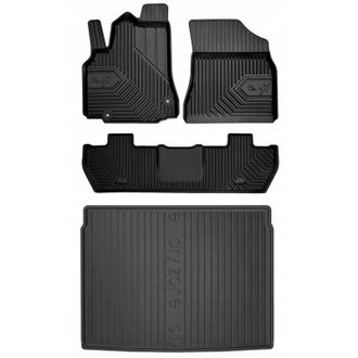OEM Set 77 Alfombrillas De Goma Y Alfombrilla Citroen Berlingo 2 2008-2018 D