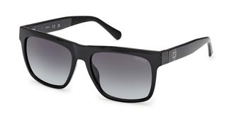 Guess GU00222 01B Mens Sunglasses Black Size 57