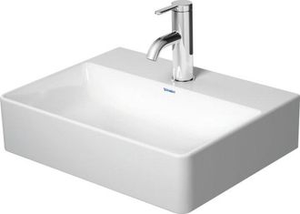 Duravit Duravit - Lavabo Durasquare Con Enjuague Manual, 45x35cm, Sin