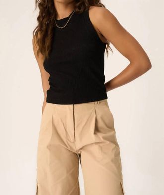 Bloomingdale's Player Racerback Tank In Black