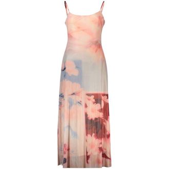Desigual Pink Viscose Womens Womens Dress
