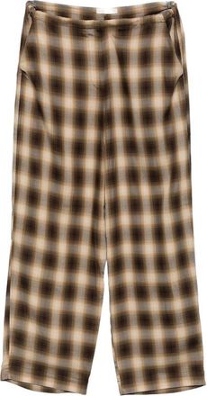 Co Plaid-check Drawstring-waist Trousers