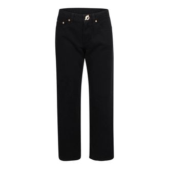 Cult Gaia Straight Fit Jeans, female, Black, W27, Rosella Jean