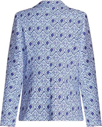 ZiZo Jassen, Dames, Blauw, S, Leer, Diamond Kat Damesblazer