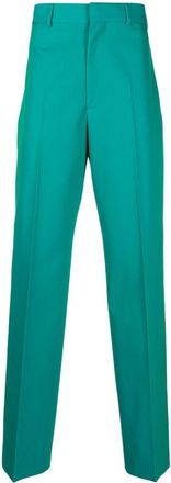 Palm Angels tailored cotton trousers - men - Polyester/Cotton/Cotton - 48 - Blue
