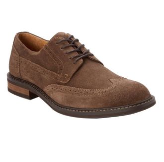 Vionic Mens Bowery Bruno Oxford Shoes In Dark Brown