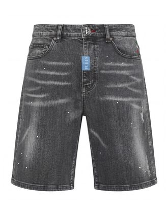 Philipp Plein Denim Shorts Fermentera Basic
