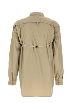 Magliano Mens Khaki Polyester Latest Nomad Shirt Sand Exterior: Camicie