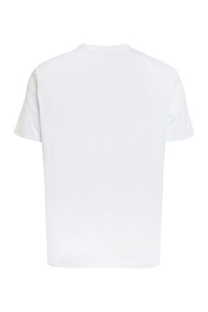 Golden Goose Logo-Embroidered Cotton Crew-Neck T-Shirt - White