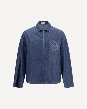 Loewe Cotton zip Jacket Male 48