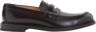 Brioni Penny Loafer - Heren - Schoenen - Bruin - Maat: 42 1/2 EU Leer