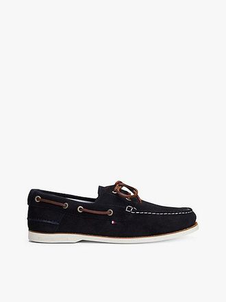 Tommy Hilfiger Suede Boat Shoes