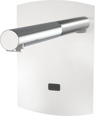 Presto Presto - Grifo Electr&oacute;nico Para Lavabo Un Agua Domo Sensia Lavabo Mural Empotradro Un Agua Pila Cromado 79210