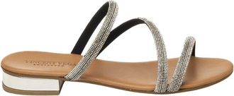 Vincent Vega Vincent Vega, Schoenen, Dames, Grijs, 39 EU, Leer, Giada Sandaal