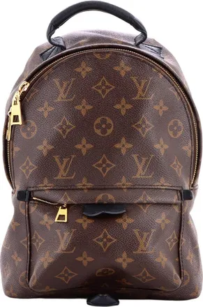 Louis Vuitton Brown Monogram Canvas Palm Springs Backpack Pm (Authentic Pre- Loved)