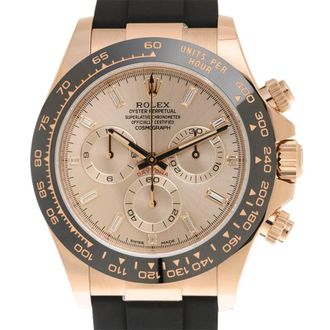 Rolex Pre-owned Rolex Cosmograph Daytona Chronograph Diamond Sundust Dial Mens Watch 116515ln-0061