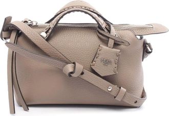 Fendi Pre-owned Fendi Mini Leather Selleria By The Way Satchel Ladies WWVF87J9CKHGW1WG