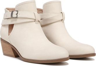 Dr. Scholls Literally I4084S1250 Boots Womens Ivory Ankle Bootie LION1080
