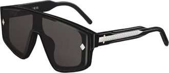 Dior Accessoires, Dames, Zwart, ONE Size, Diamond M1U Zonnebril