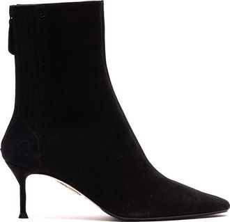 Aquazzura Black Saint Honore Pump Boots