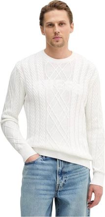 Guess Hombre, Jerseys, Blanco, Talla: M