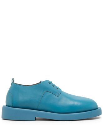Mars&egrave;ll Gommello leren derby schoenen - Blauw