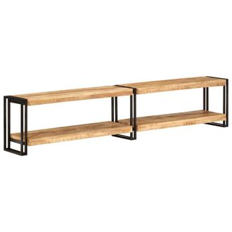 vidaXL Mueble De Tv Madera Maciza De Mango 200x30x40 Cm Vidaxl