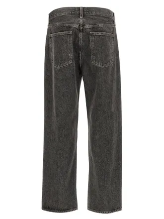 A Gold E Organic Cotton 90s Jeans - Charcoal