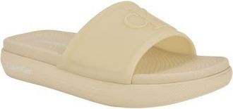 Calvin Klein Peari Slide Sandal in Light Natural at Nordstrom, Size 10
