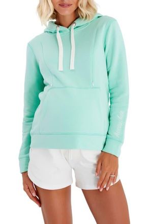 Accouch&eacute;e Iconic Maternity/Nursing Hoodie in Accouche Green at Nordstrom, Size X-Large