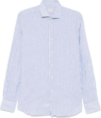 Xacus Hombre, Camisas, Azul, Talla: L