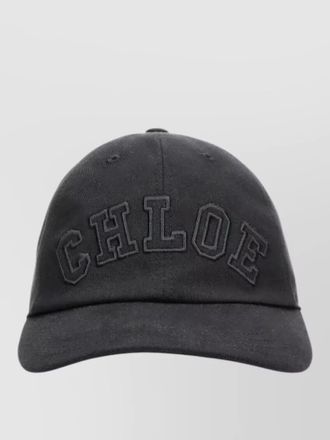 Chlo&eacute; casual curved brim structured hat design