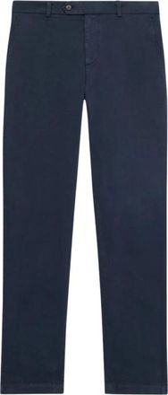 Brooks Brothers Regular Fit Zachte Twill Kirman Chino - Heren - Chinos - Blauw - W34 - Katoen - Broeken